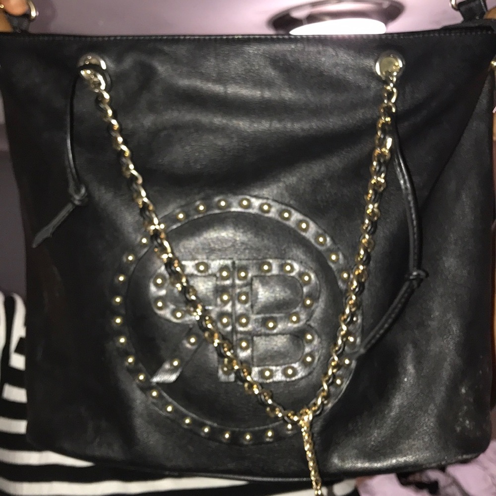 Renato Balestro black leather bag
